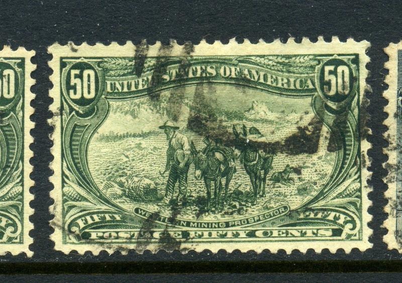 Scott #291 Trans-Mississip​pi Used Stamp (Stock #291-51)