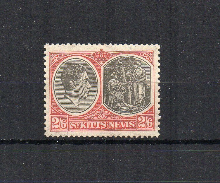 St Kitts-Nevis 1938-50 2s 6d UM