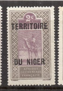 French Niger 1921 Early Issue Fine Mint Hinged 2c. Optd NW-231105