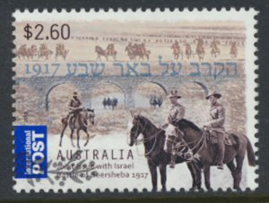 Australia   SC#  3915    SG 3986  Used Beersheba Battle with fdc  see details...