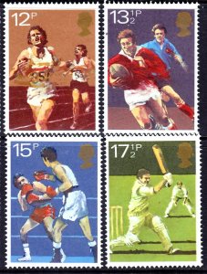 Great Britain 1980 Sports Complete Mint MNH Set SC 924-927