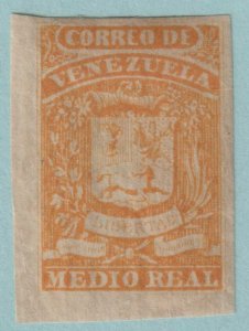 VENEZUELA 1  MINT HINGED OG * NO FAULTS VERY FINE! - TAI