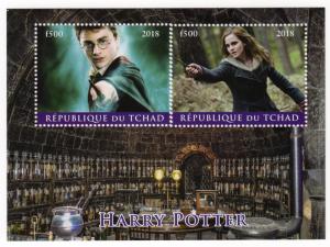 Chad 2018 HARRY POTTER (Cinema) Souvenir Sheet Perforated MNH