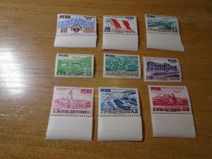 Peru  #  C94-102  MNH