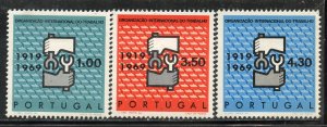 Portugal #1044-46, Mint Never Hinge.
