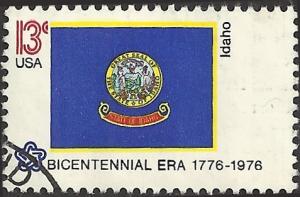 # 1675 USED STATE FLAG IDAHO