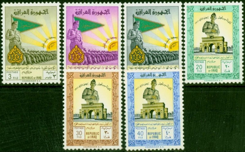 Iraq 1961 Army Day Set of 6 SG546-551 V.F MNH