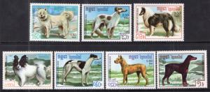 Cambodia 768-774 Dogs MNH VF