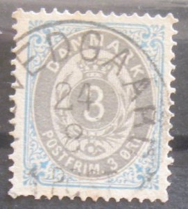 Denmark #25 Used= SCV=$15.00