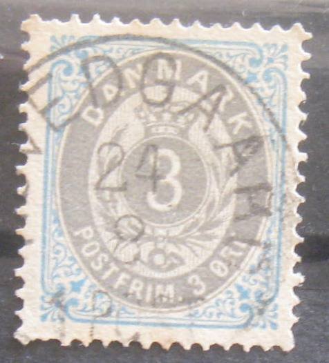 Denmark #25 Used= SCV=$15.00