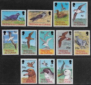 Tristan da Cunha Scott #'s 222 - 233 MNH