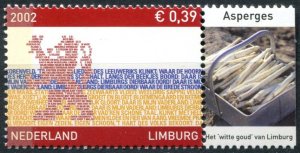 Netherlands Sc#1126 MNH, 39c red & multi, Dutch Provinces (2002)