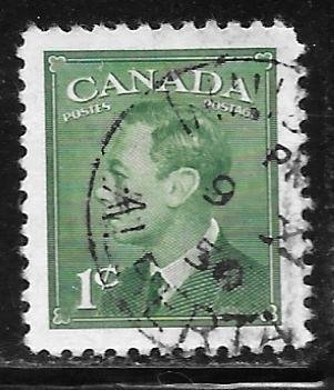 Canada 284: 1c George VI, used, F-VF