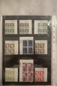 Various Danish stamps