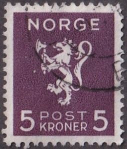 Norway #206 Used