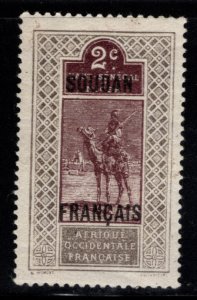 French Sudan Scott 22 Mint Hinged, MH*, stamp