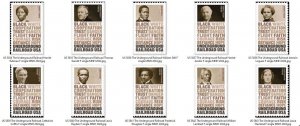 US 5834-5843 The Underground Railroad F set 10 MNH 2024 after March 15