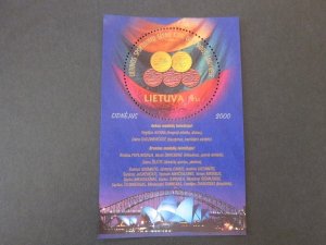 Lithuania 1999 Sc 637 set MNH