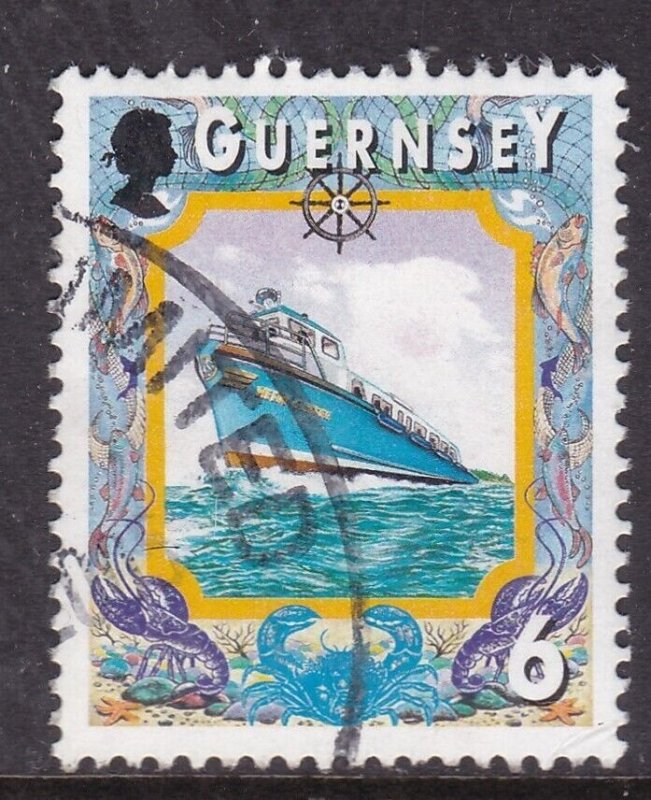 Guernsey 1999 Herm Island Ferry 6p Fine Used SG 790 VGC