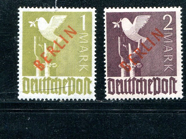 Berlin  #9N35 and 36  Mint F-VF   - Lakeshore Philatelics