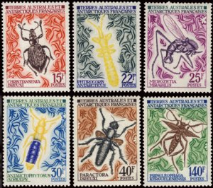 FSAT Scott #46-51 Insects MNH