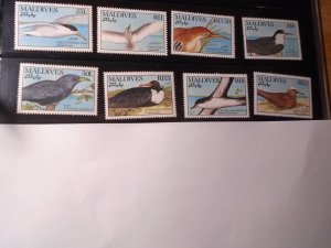 Maldive Islands   Birds   #  1421-28  MNH