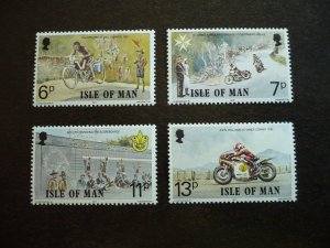 Stamps - Isle of Man - Scott# 101-104 - Mint Never Hinged Set of 4 Stamps