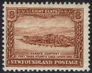 NEWFOUNDLAND 1931 PUBLICITY ISSUE 8C WMK ARMS