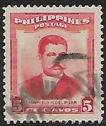 Philippines # 592 - M.H. del Pilar - used  {GR34}