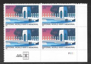 #3862 MNH Plate Block