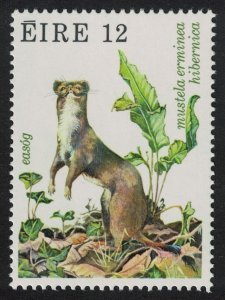 Ireland Stoat Wildlife 12p 1980 MNH SG#461