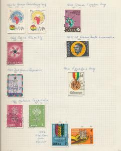 South Africa Ghana 1950s/60s Wildlife Flowers Soccer M&U 130+ AU9368