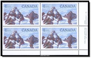 Canada - 934 PB #1 LR MNH - Glacier National Park (1984) $1