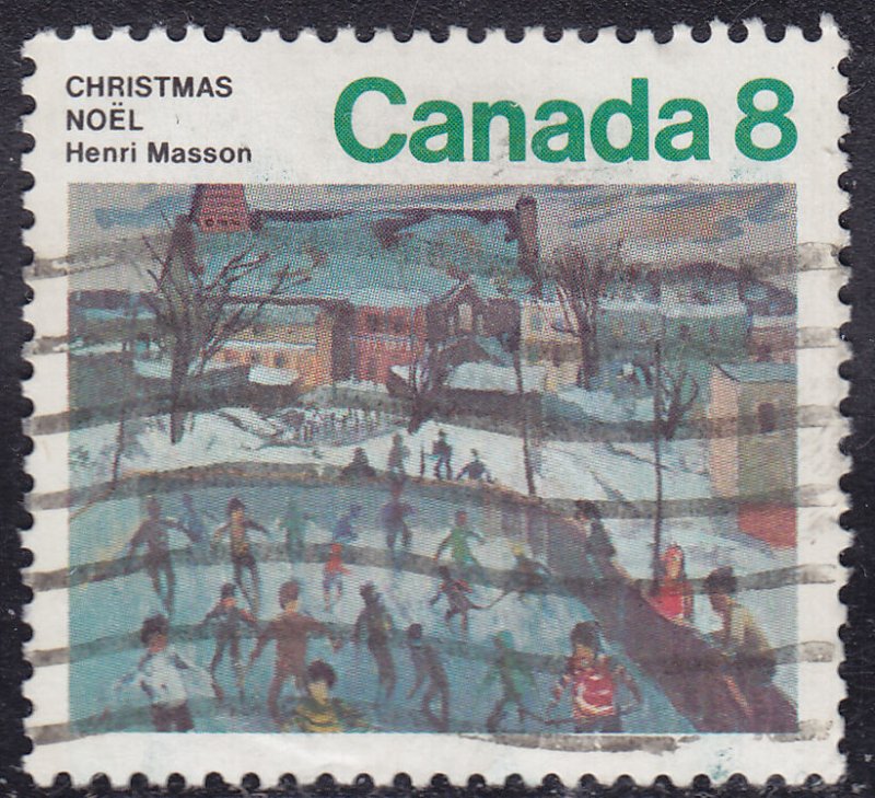 Canada 651 Skaters At Hull, Quebec 8¢ 1974