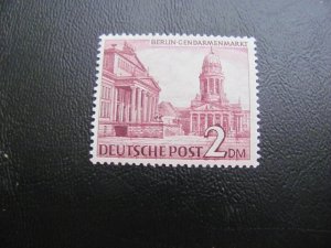 GERMANY BERLIN 1949  MNH SC  9N58 BUILDINGS VF/XF 80 EUROS (117)