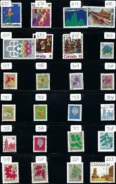 #4 LOT   CANADA  24 USED ALL DIFFERENT      SEE DESCRIPTION