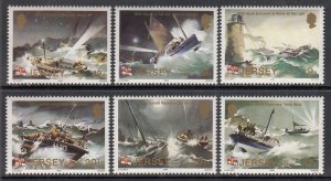 Jersey 330-335 MNH VF