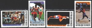 Niger. 1980. 714-17. Moscow, summer olympic games. MNH.
