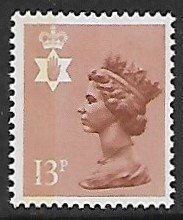 Northern Ireland # NIMH21 - Queen Elisabeth - MNH.....{Blw8}