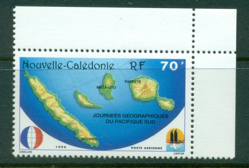 New Caledonia 1994 South Pacific Geography Day MUH