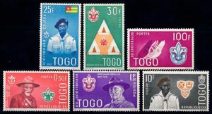 [66604] Togo 1961 Scouting Jamboree Pfadfinder  MNH