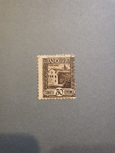 Stamps Spanish Andorra Scott #19a used