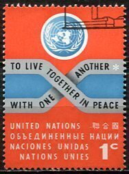 United Nations N.Y.; 1962: Sc. # 104: Used Single Stamp