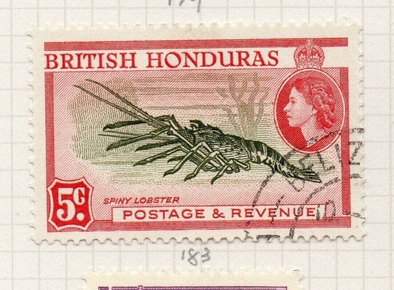 British Honduras 1953 Early Issue Fine Used 5c. NW-207838
