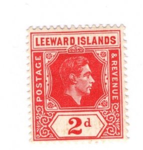 Leeward Islands #123 MH Stamp - CAT VALUE $1.40
