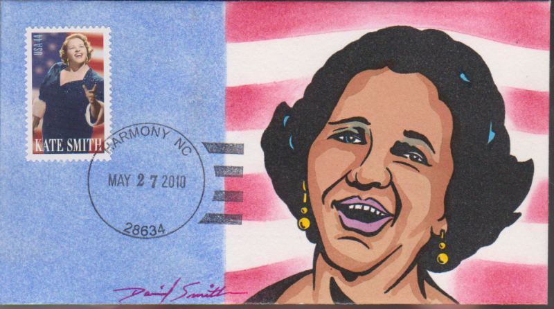 2010 KATE SMITH Stamp First Day Cover HP UO FDC J-143