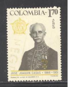 Colombia Sc # C487 used