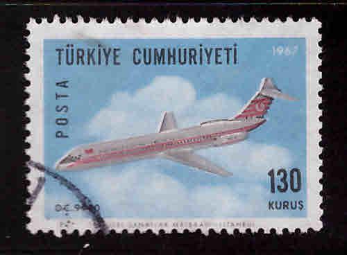 TURKEY Scott C41 Used 1967 Airmail