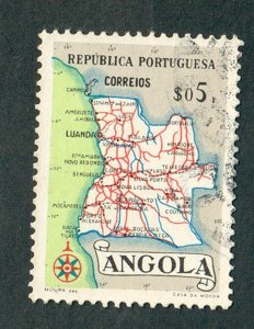 Angola #386 used Single