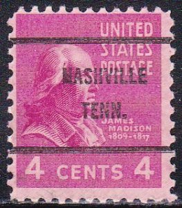 Precancel - Nashville, TN PSS 808-61 - Bureau Issue
